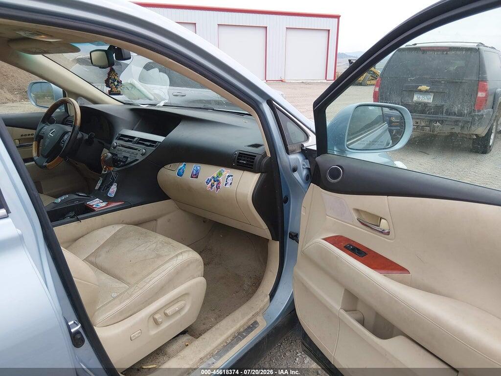 2T2BK1BA0AC010867 2010 LEXUS RX 350 photo no. 5