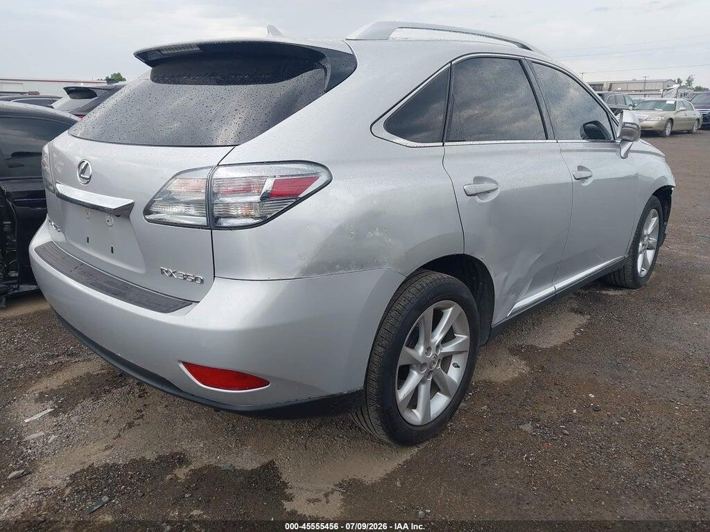 2T2ZK1BA3AC008545 2010 LEXUS RX 350 photo no. 4