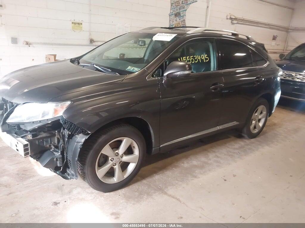 2T2BK1BA1AC062282 2010 LEXUS RX 350 photo no. 2