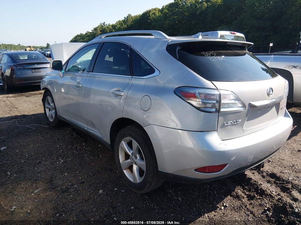 2T2BK1BA5AC007804 2010 LEXUS RX 350 photo no. 3