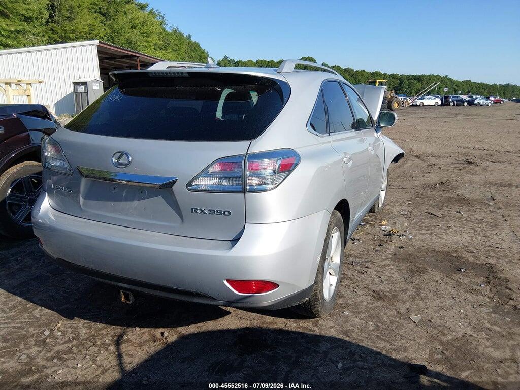 2T2BK1BA5AC007804 2010 LEXUS RX 350 photo no. 4