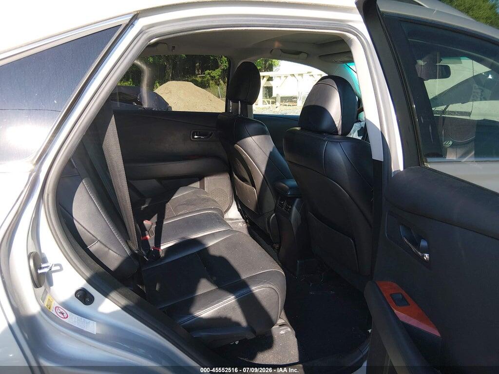 2T2BK1BA5AC007804 2010 LEXUS RX 350 photo no. 8