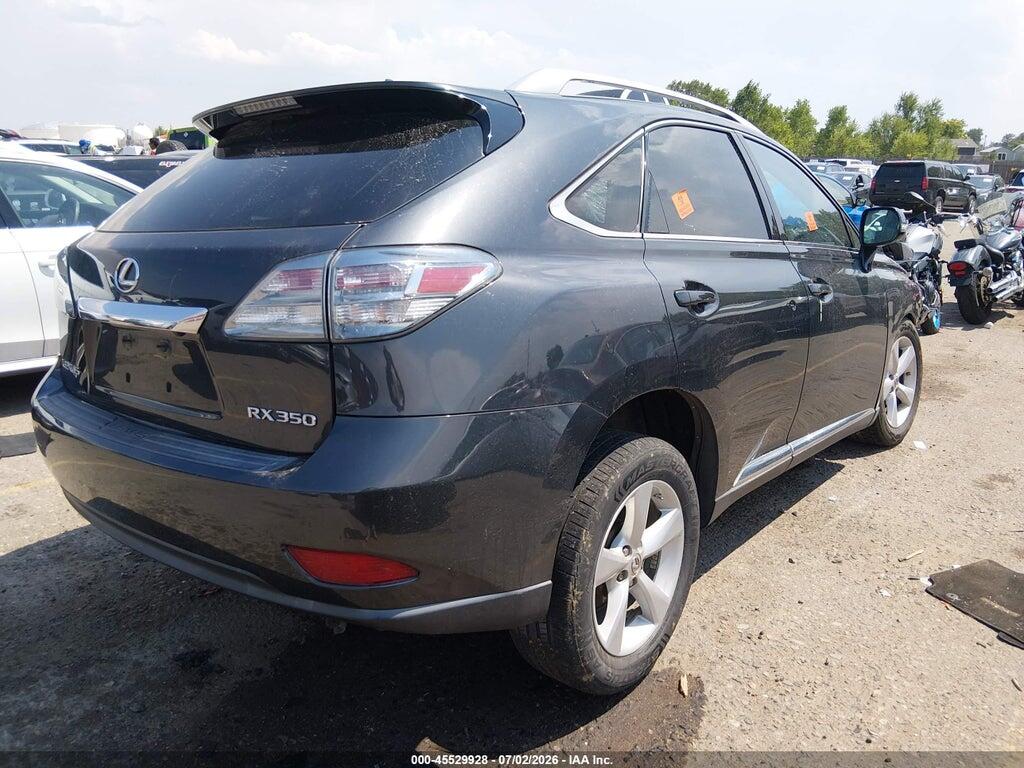 2T2BK1BA1AC012076 2010 LEXUS RX 350 photo no. 4