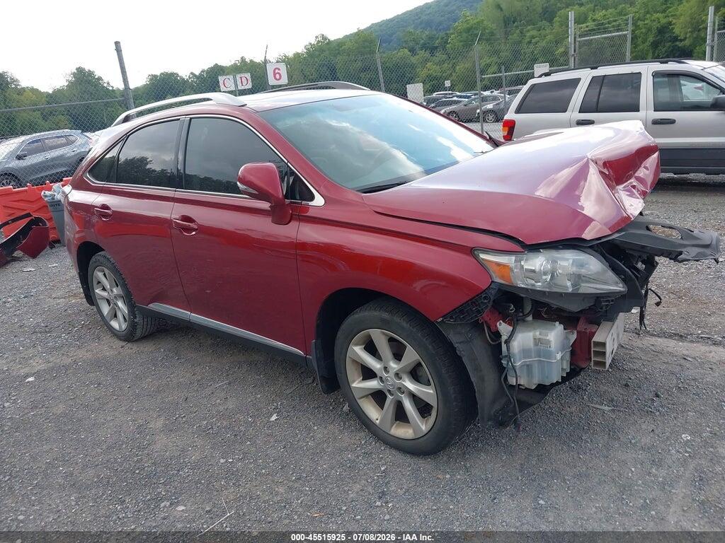 2T2ZK1BA6AC024397 2010 LEXUS RX 350 photo no. 1