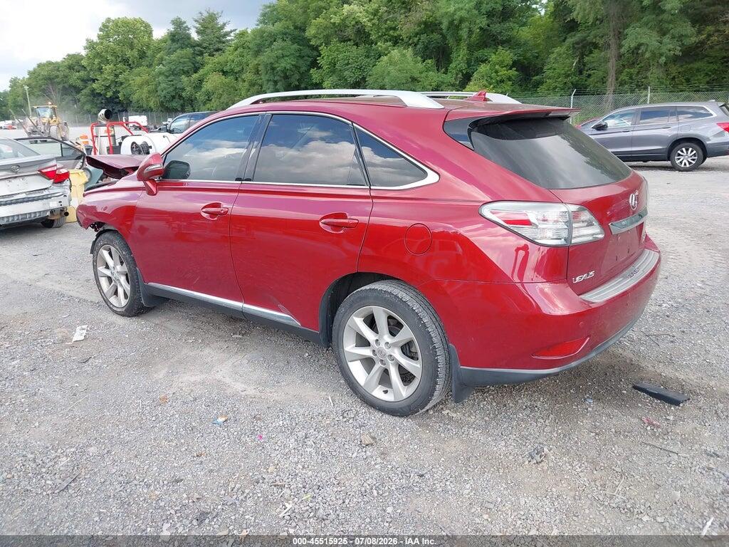2T2ZK1BA6AC024397 2010 LEXUS RX 350 photo no. 3