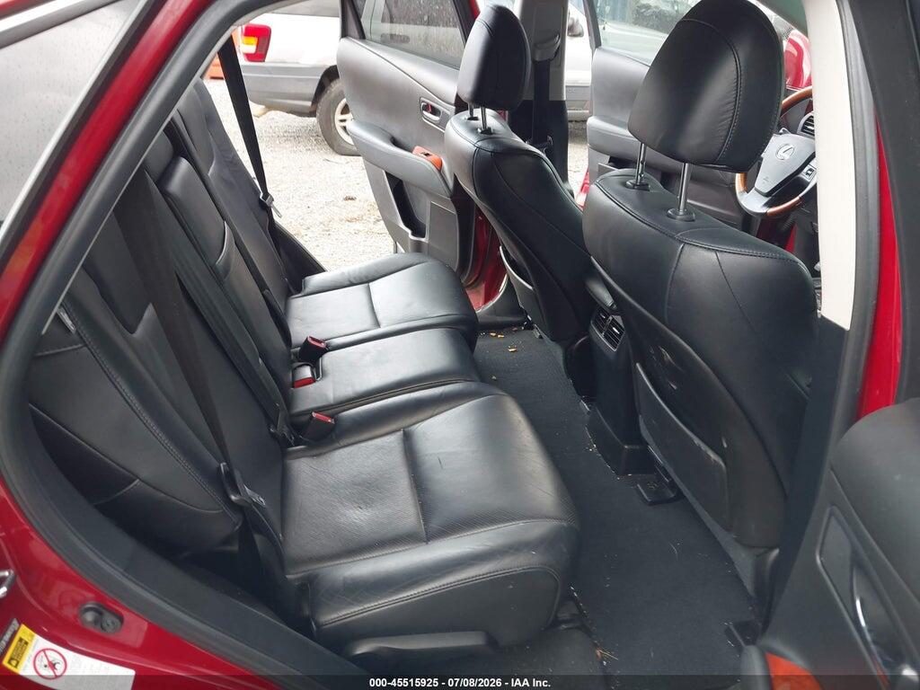 2T2ZK1BA6AC024397 2010 LEXUS RX 350 photo no. 8