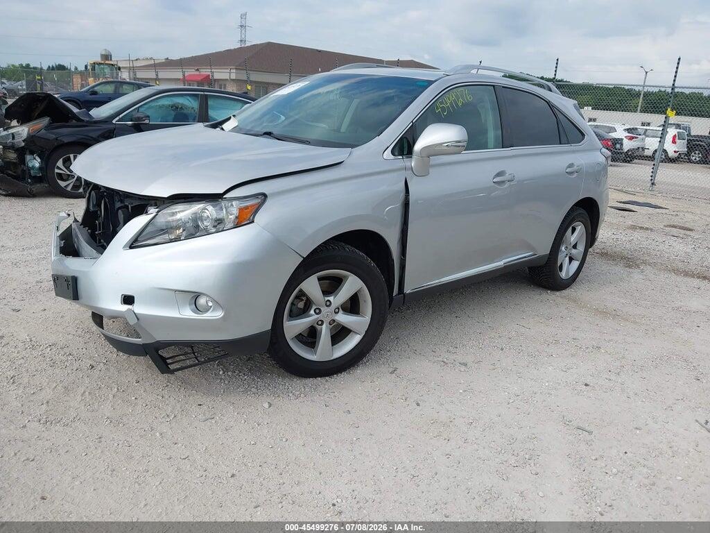2T2BK1BA4AC013478 2010 LEXUS RX 350 photo no. 2
