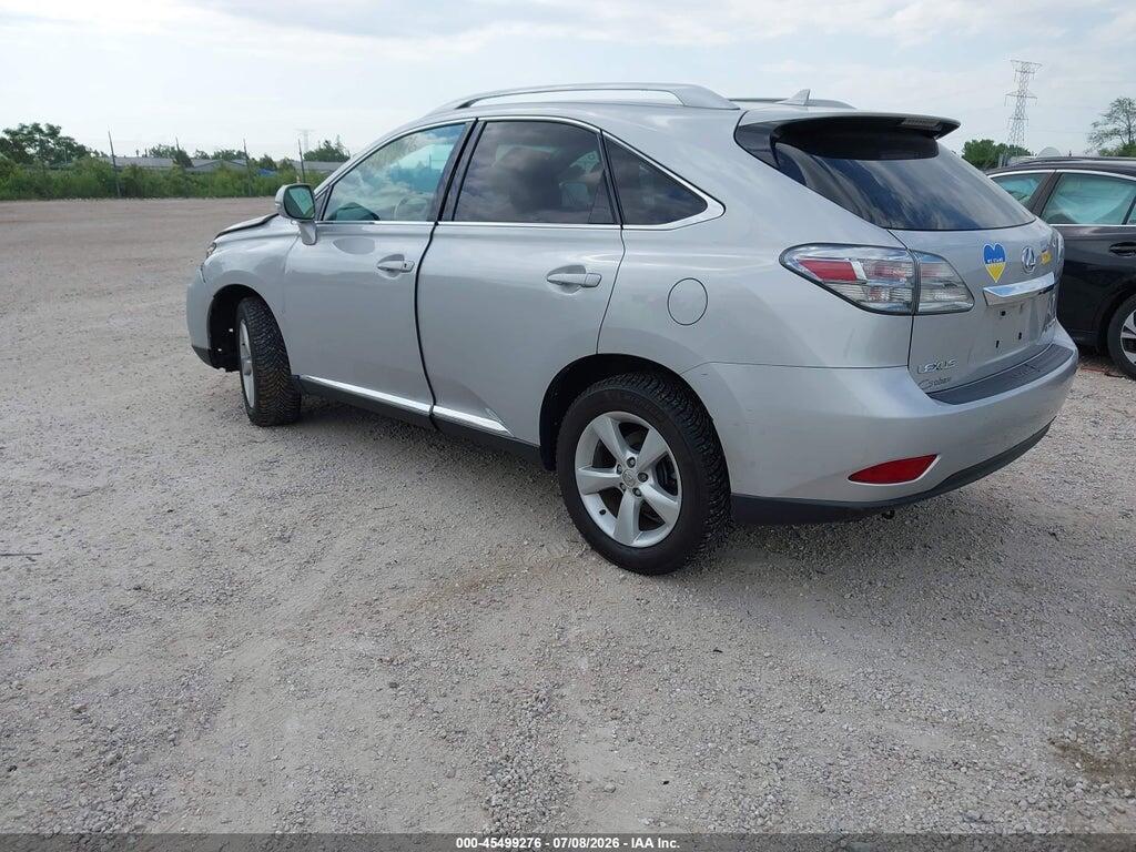 2T2BK1BA4AC013478 2010 LEXUS RX 350 photo no. 3