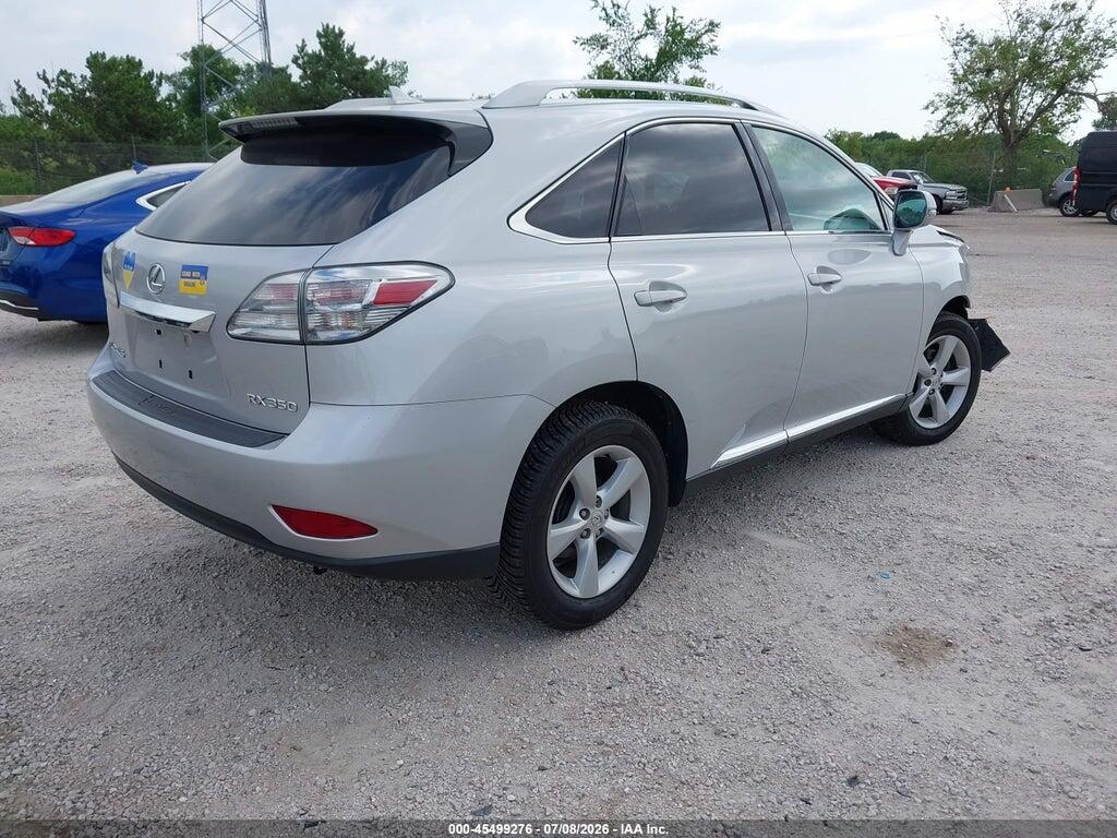 2T2BK1BA4AC013478 2010 LEXUS RX 350 photo no. 4