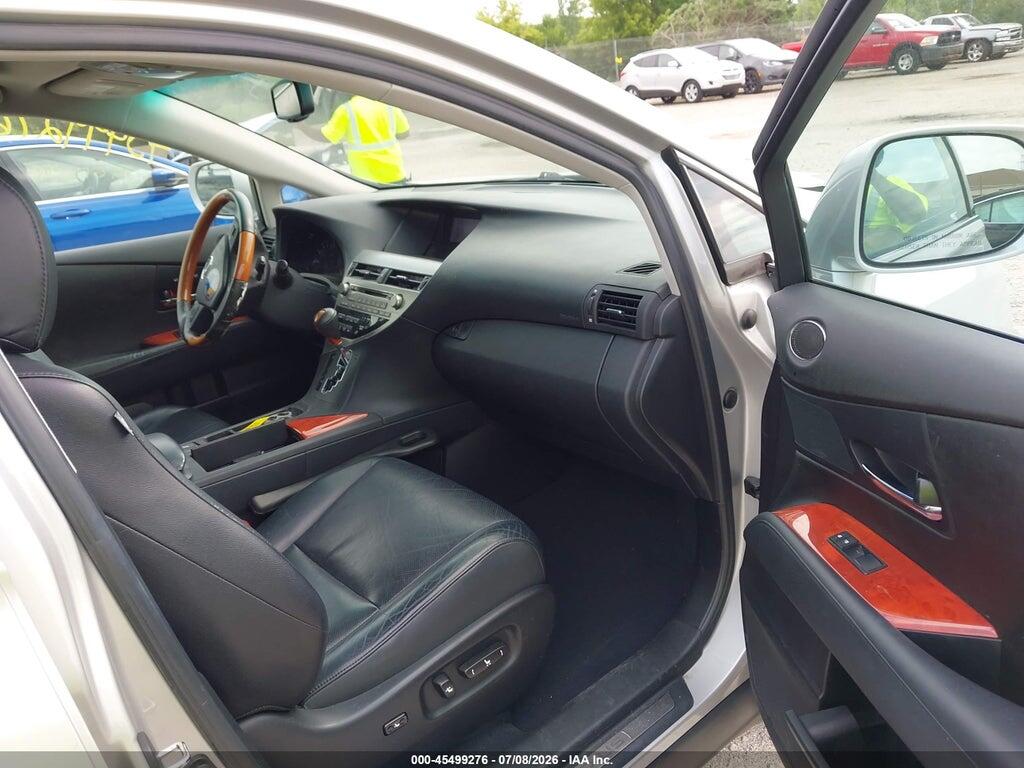 2T2BK1BA4AC013478 2010 LEXUS RX 350 photo no. 5