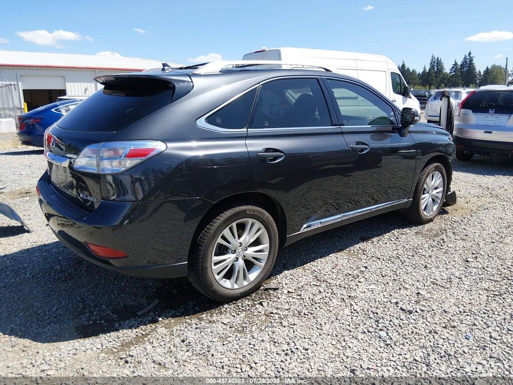 JTJBC1BA9A2402503 2010 LEXUS RX 450H photo no. 4