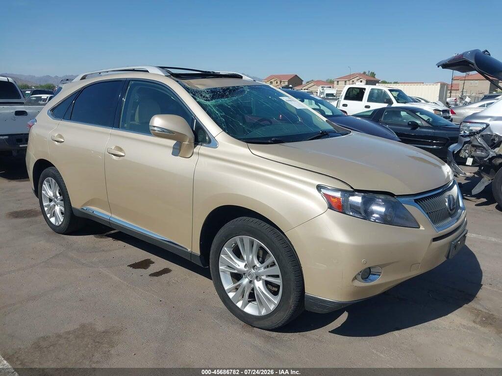 JTJBC1BAXA2401876 2010 LEXUS RX 450H photo no. 1