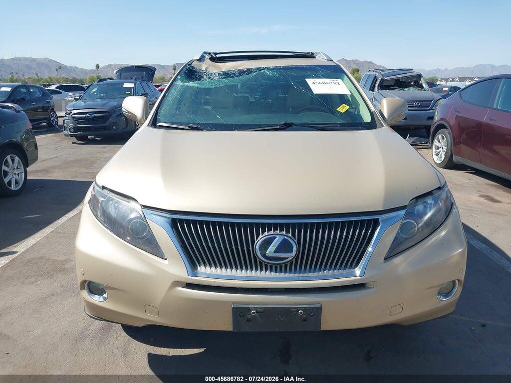 JTJBC1BAXA2401876 2010 LEXUS RX 450H photo no. 12