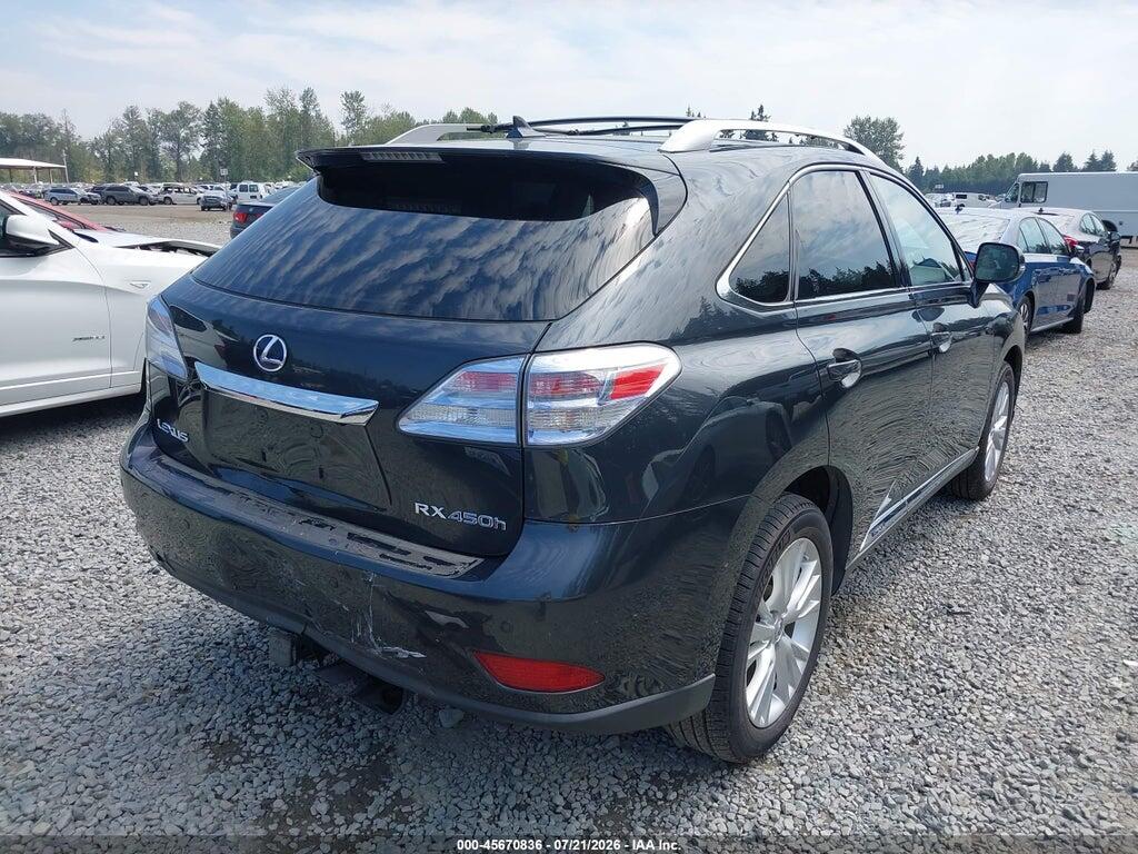 JTJBC1BA4A2011632 2010 LEXUS RX 450H photo no. 4