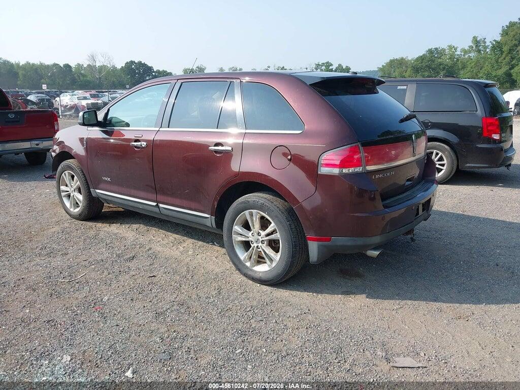 2LMDJ8JC0ABJ23397 2010 LINCOLN MKX photo no. 3