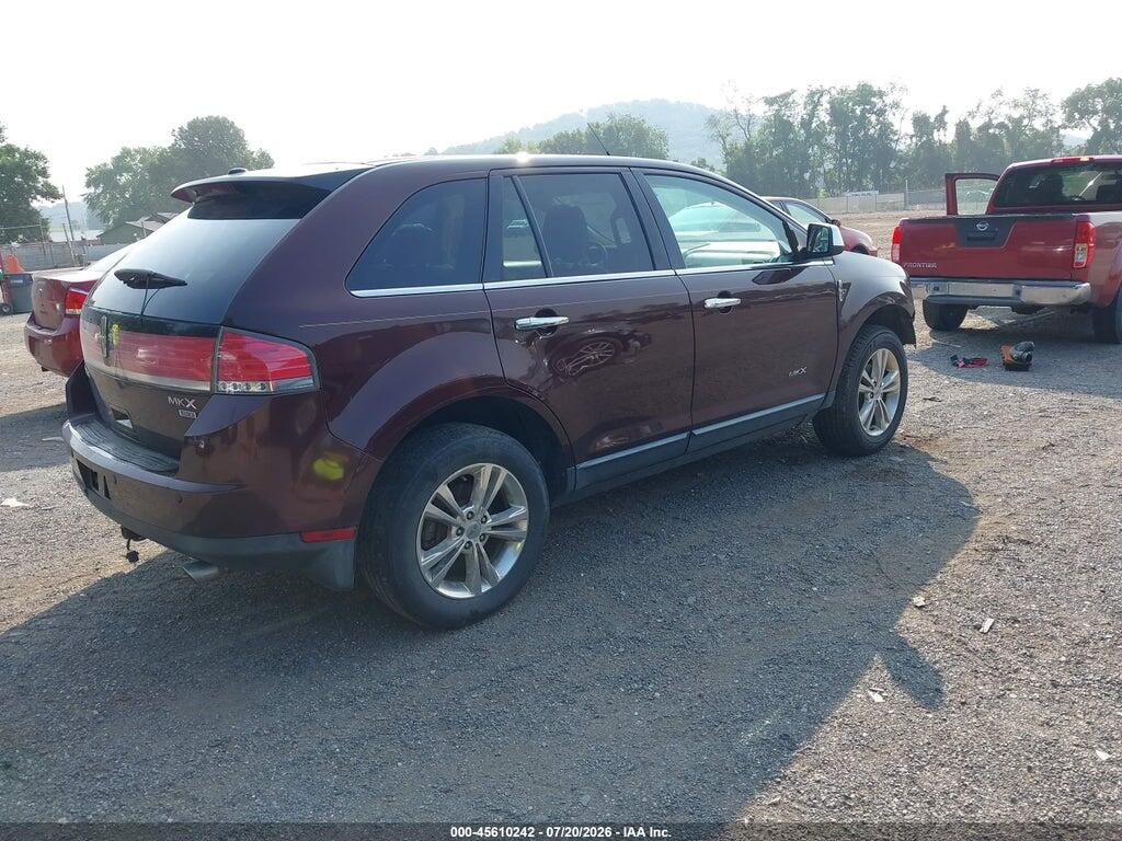 2LMDJ8JC0ABJ23397 2010 LINCOLN MKX photo no. 4