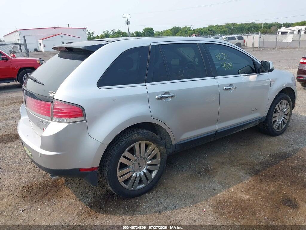 2LMDJ6JC5ABJ07782 2010 LINCOLN MKX photo no. 4