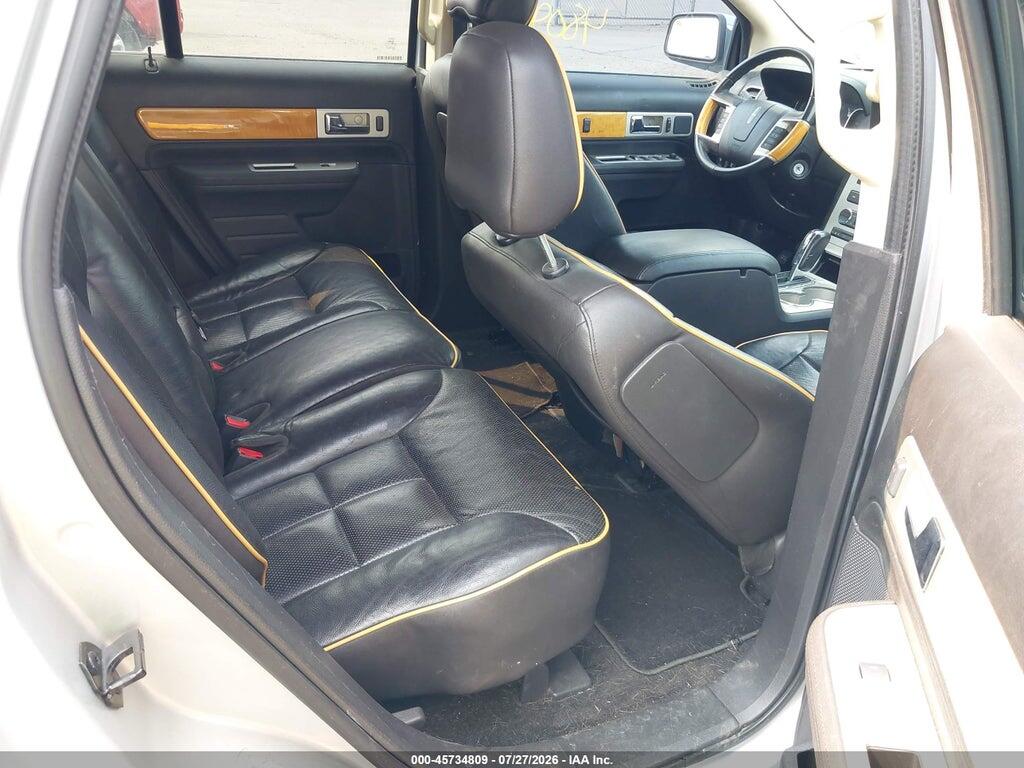 2LMDJ6JC5ABJ07782 2010 LINCOLN MKX photo no. 8
