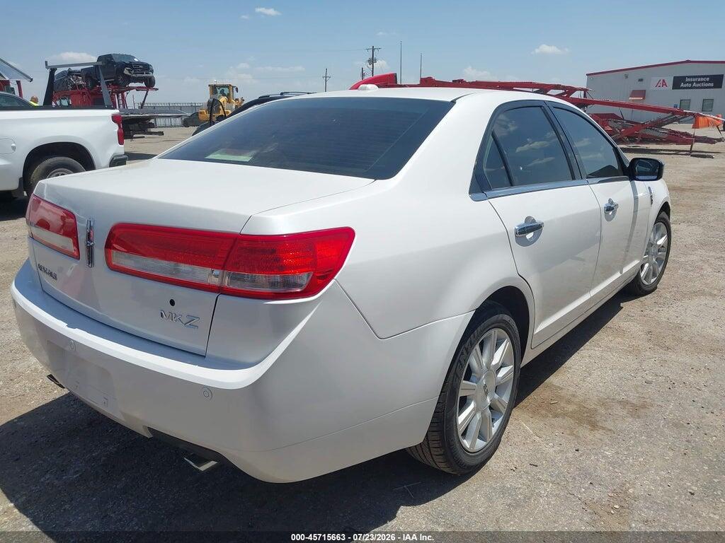 3LNHL2GC0AR609205 2010 LINCOLN MKZ photo no. 4