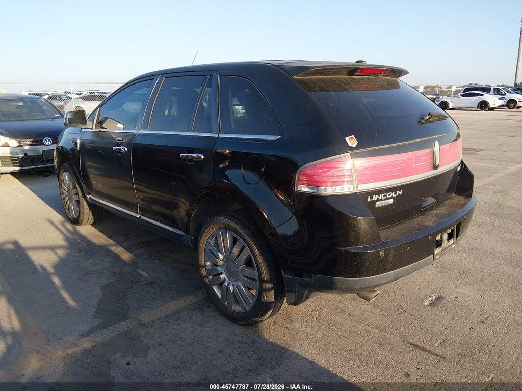 2LMDJ6JC5ABJ07099 2010 LINCOLN MKX photo no. 3