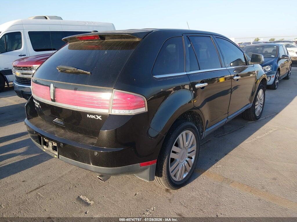 2LMDJ6JC5ABJ07099 2010 LINCOLN MKX photo no. 4