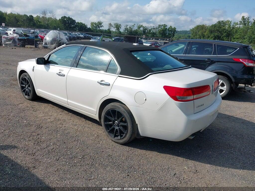 3LNHL2GCXAR643555 2010 LINCOLN MKZ photo no. 3