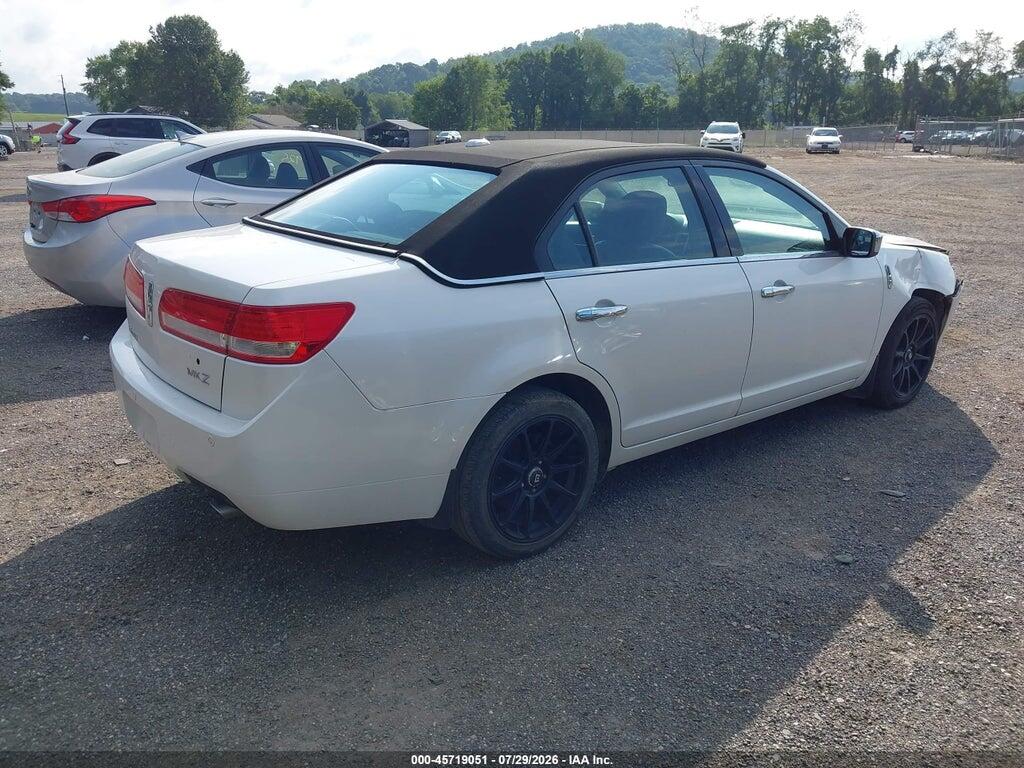 3LNHL2GCXAR643555 2010 LINCOLN MKZ photo no. 4