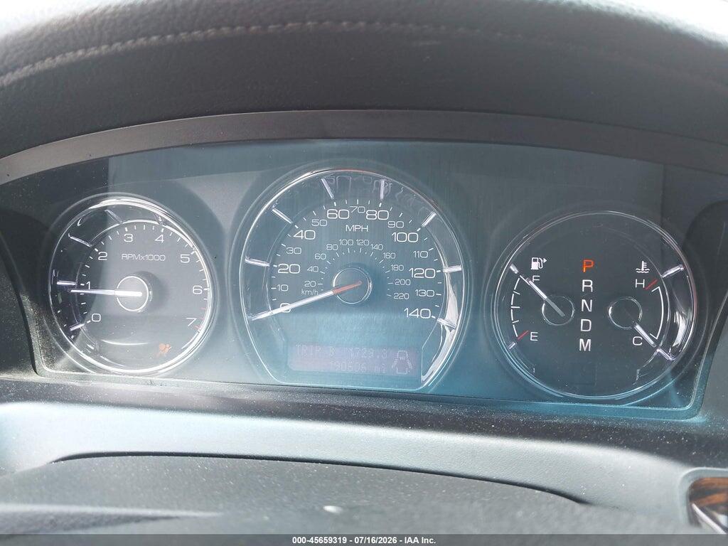 1LNHL9DR6AG616295 2010 LINCOLN MKS photo no. 7