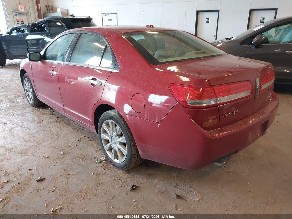 3LNHL2GC8AR610408 2010 LINCOLN MKZ photo no. 3