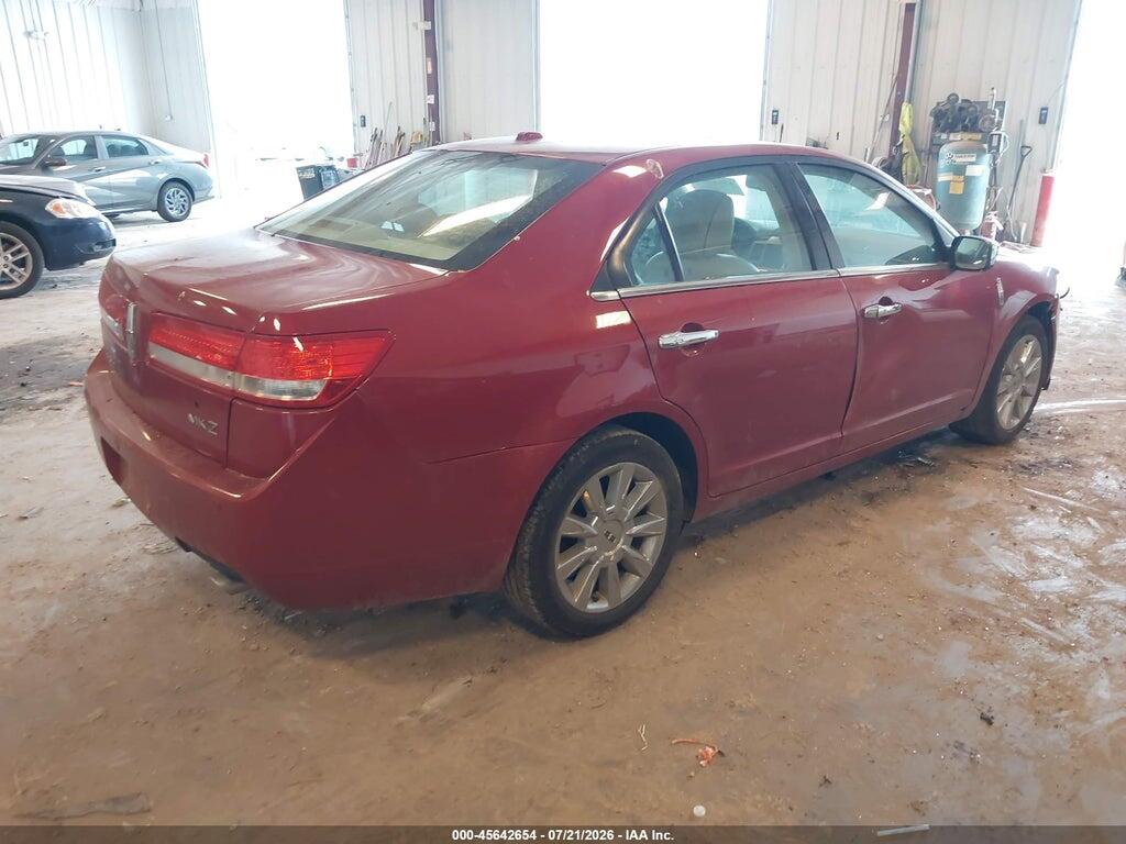 3LNHL2GC8AR610408 2010 LINCOLN MKZ photo no. 4