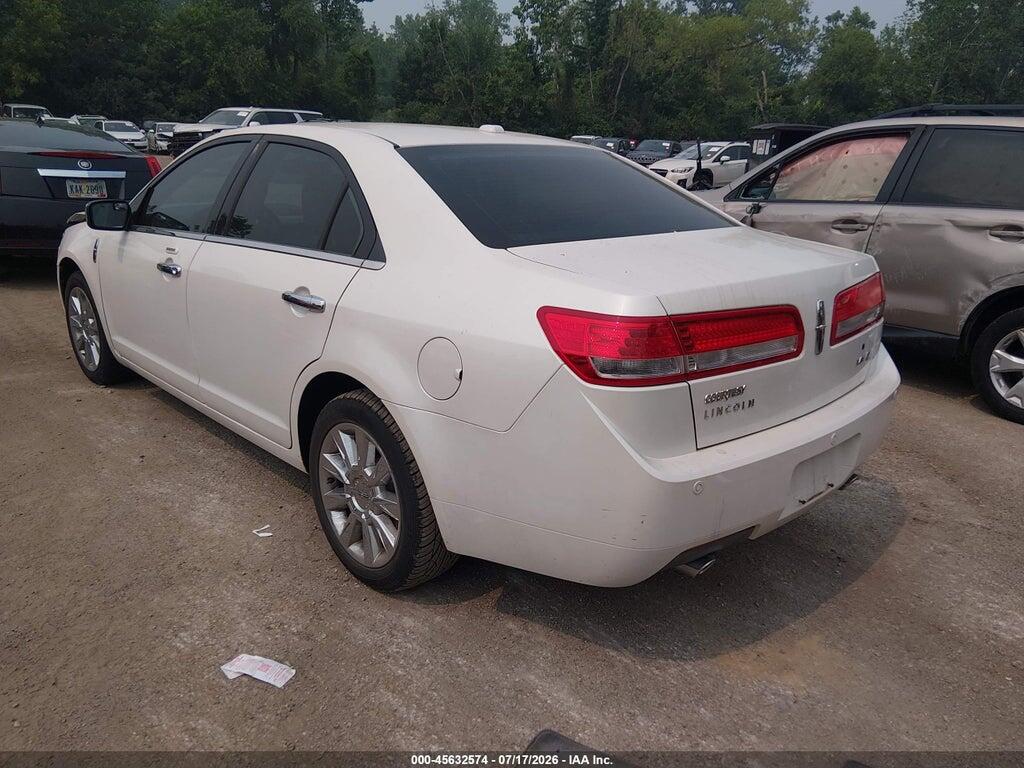 3LNHL2GC2AR647065 2010 LINCOLN MKZ photo no. 3