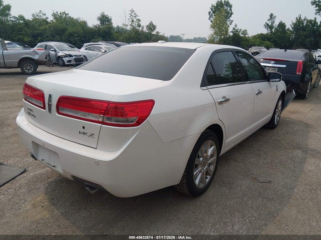 3LNHL2GC2AR647065 2010 LINCOLN MKZ photo no. 4