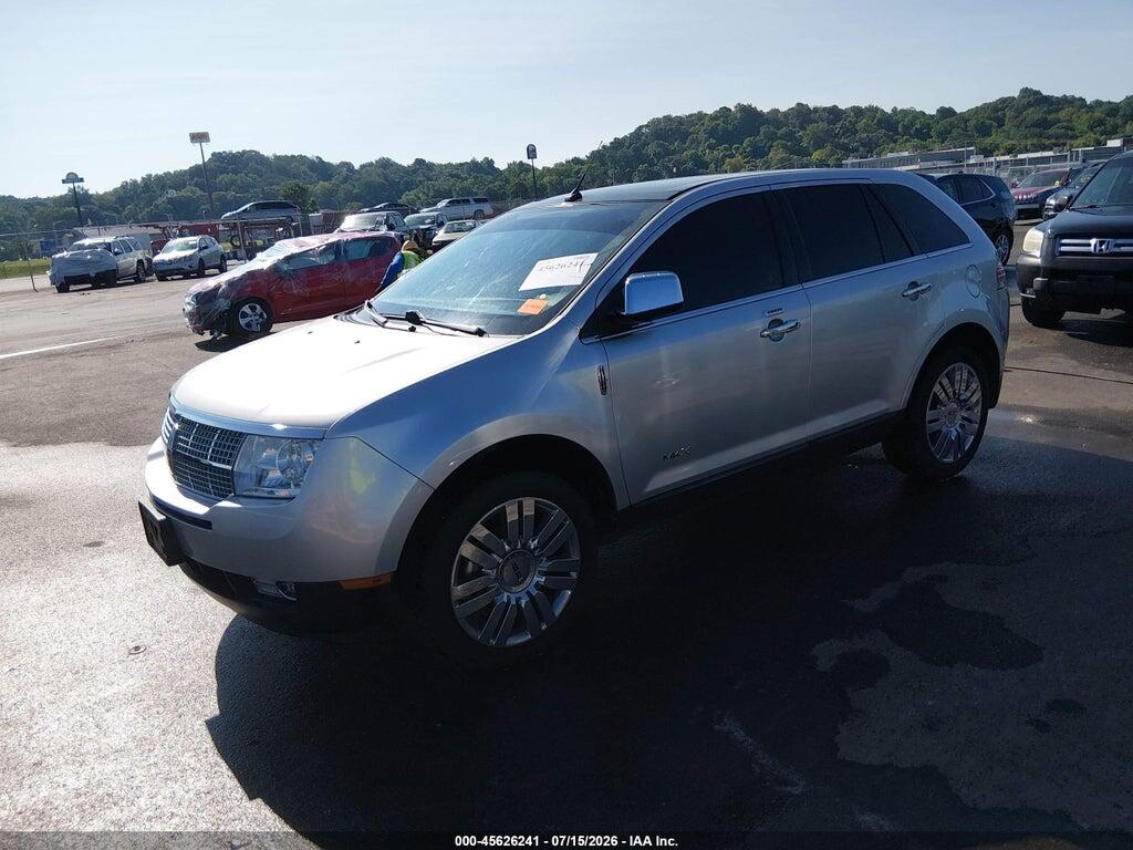 2LMDJ8JC9ABJ21311 2010 LINCOLN MKX photo no. 2