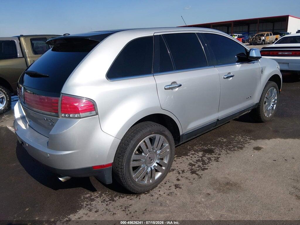 2LMDJ8JC9ABJ21311 2010 LINCOLN MKX photo no. 4