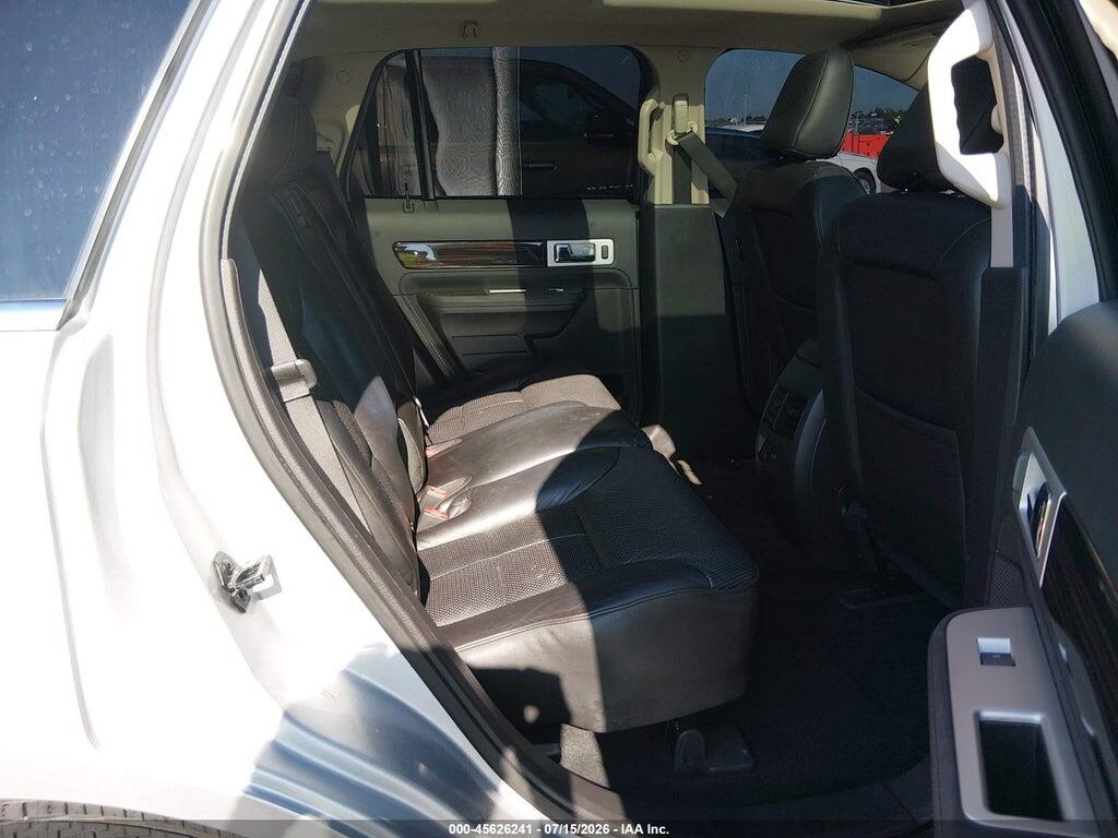 2LMDJ8JC9ABJ21311 2010 LINCOLN MKX photo no. 8