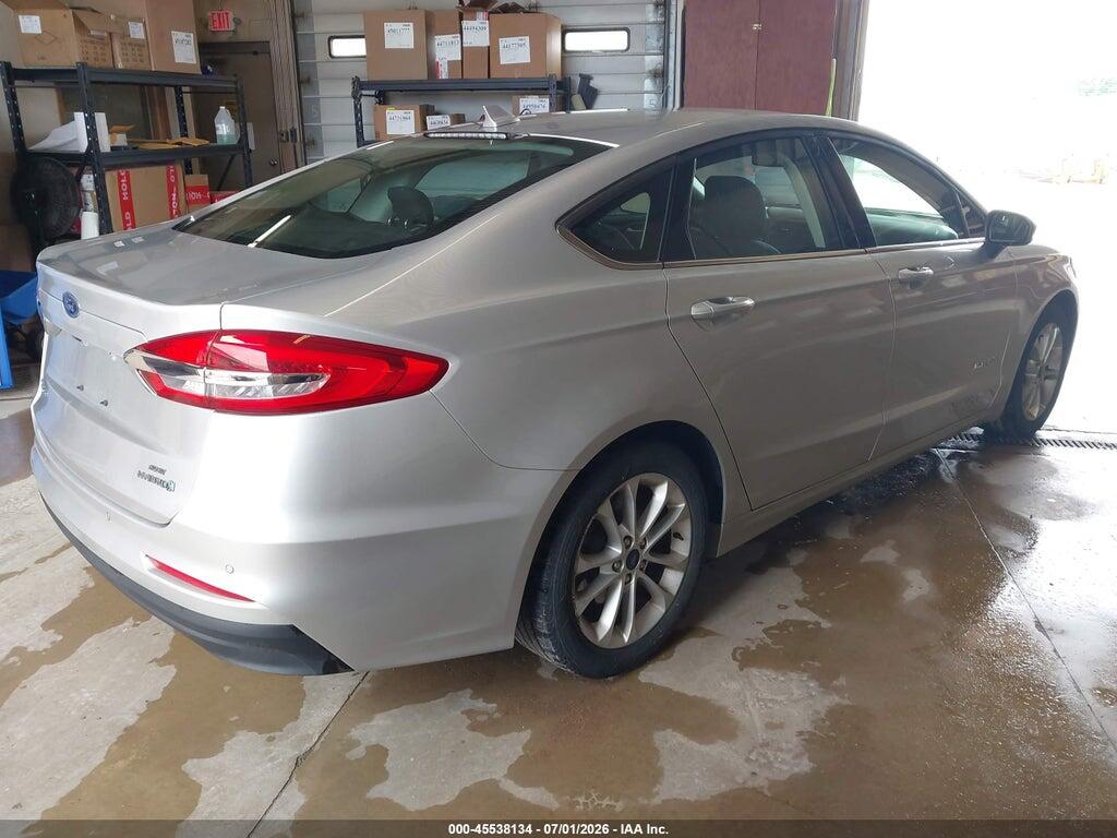 3FA6P0LU3KR274161 2019 FORD FUSION HYBRID photo no. 4