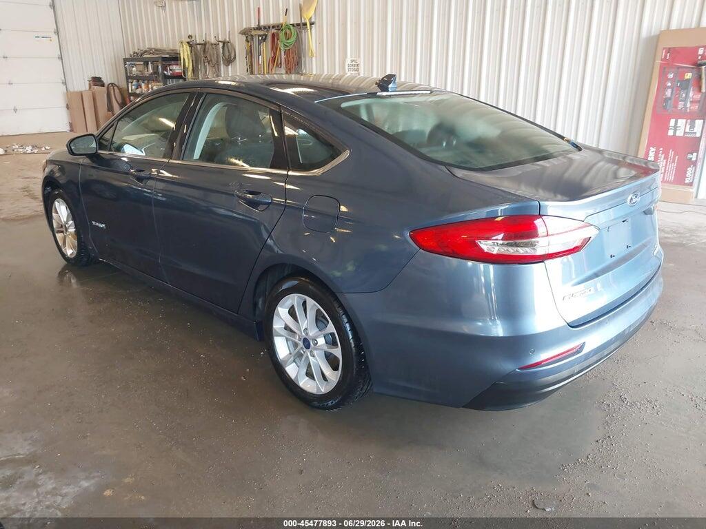 3FA6P0LU5KR274324 2019 FORD FUSION HYBRID photo no. 3