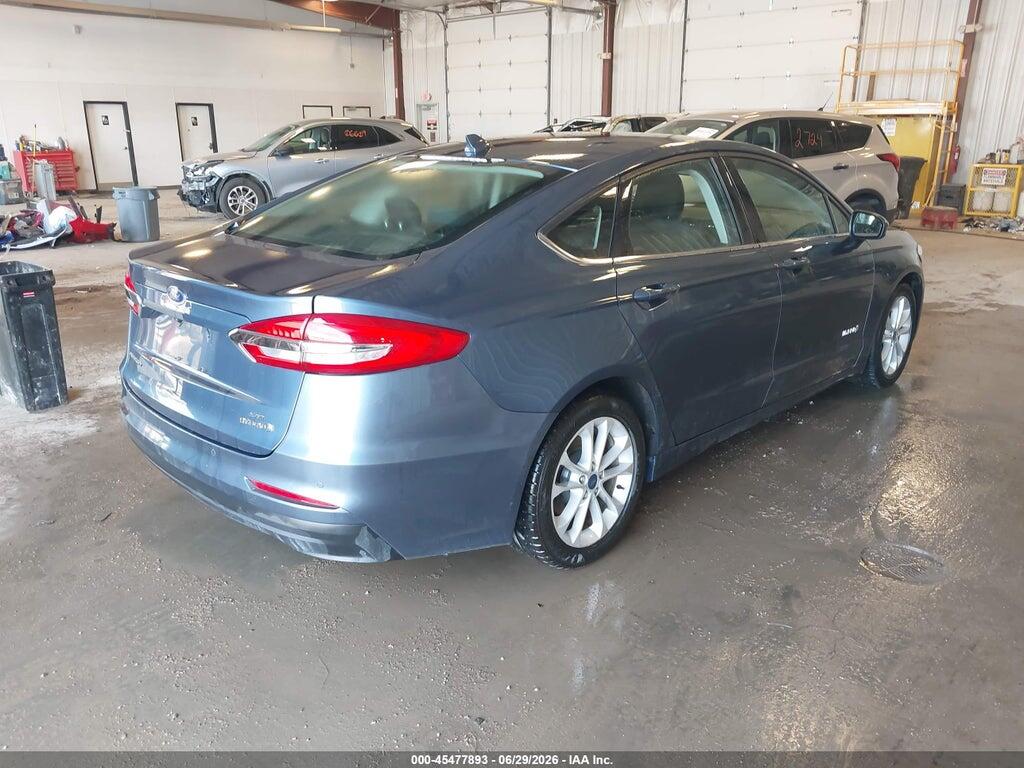 3FA6P0LU5KR274324 2019 FORD FUSION HYBRID photo no. 4