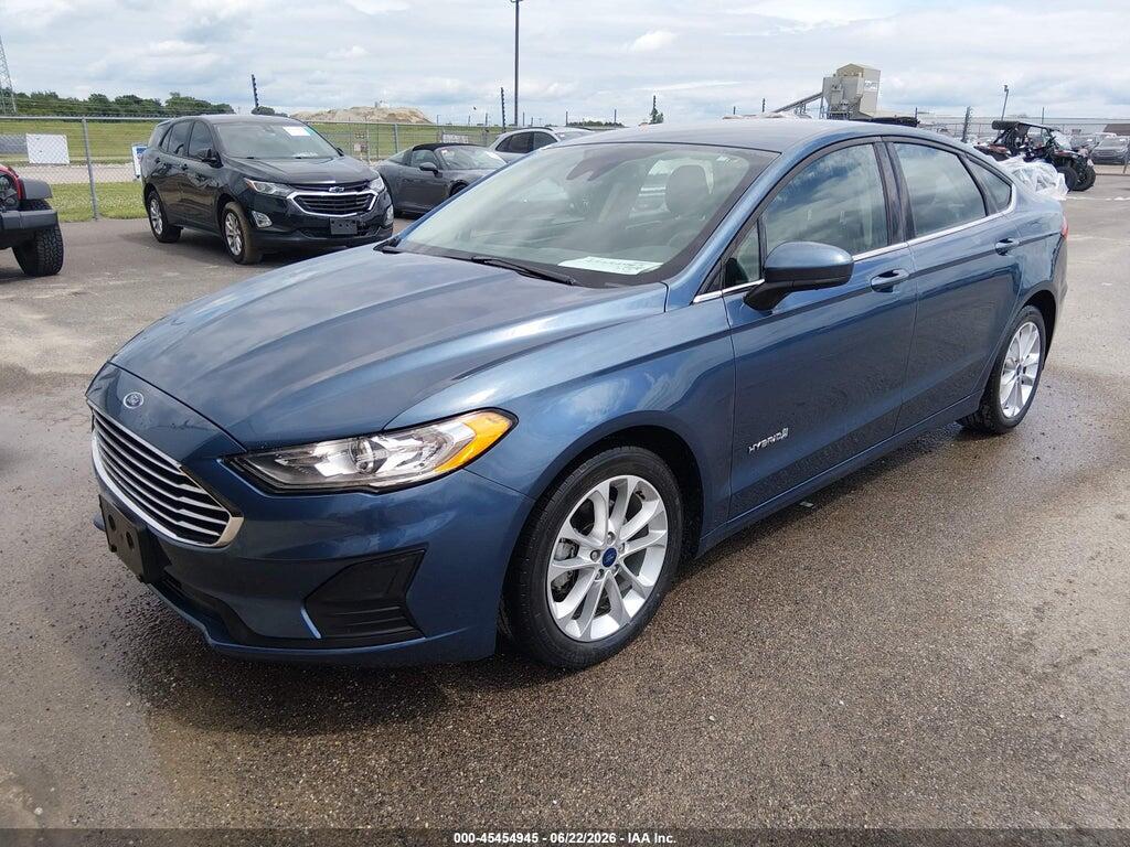3FA6P0LU5KR274288 2019 FORD FUSION HYBRID photo no. 2
