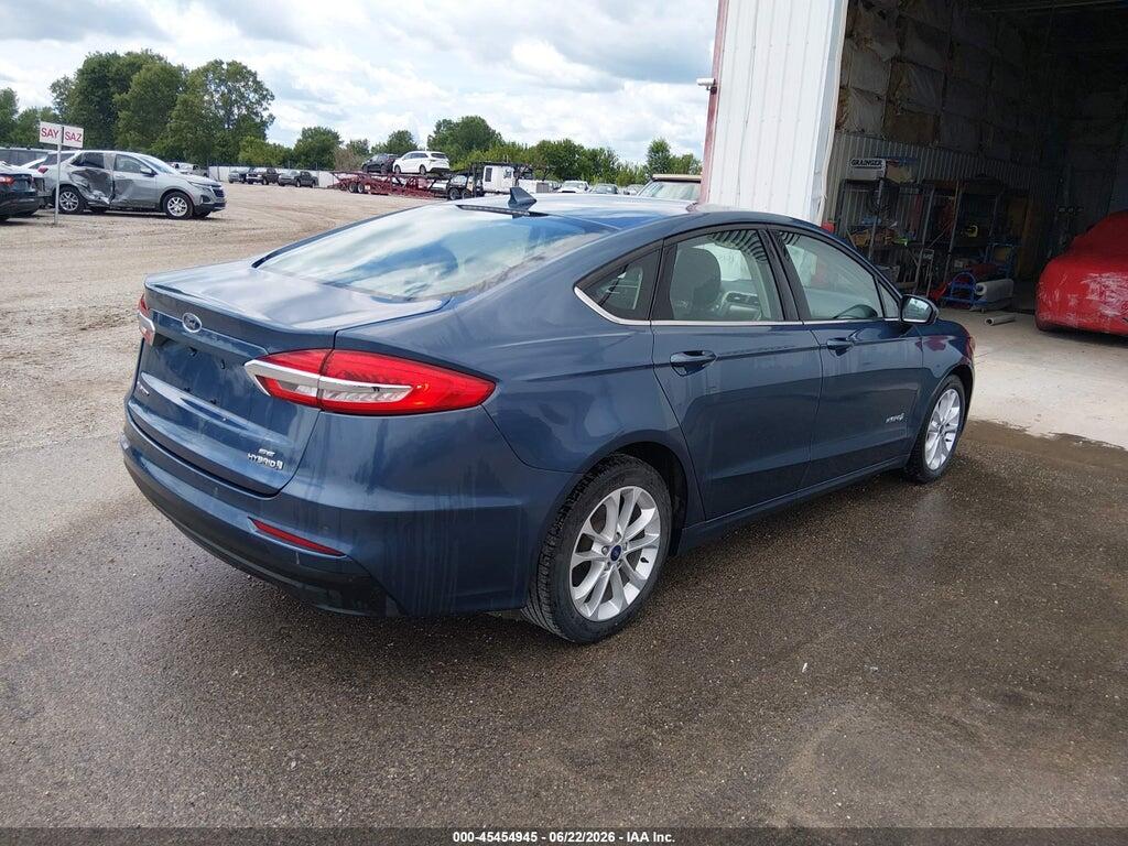3FA6P0LU5KR274288 2019 FORD FUSION HYBRID photo no. 4