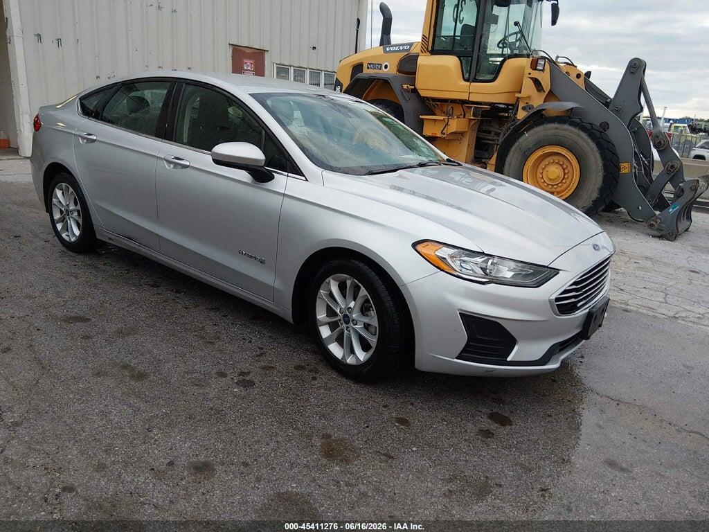 3FA6P0LU8KR274284 2019 FORD FUSION HYBRID photo no. 1