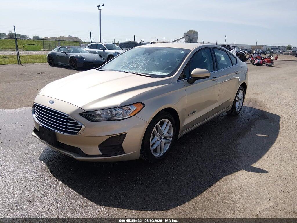 3FA6P0LU5KR274422 2019 FORD FUSION HYBRID photo no. 2