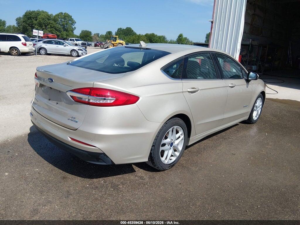 3FA6P0LU5KR274422 2019 FORD FUSION HYBRID photo no. 4