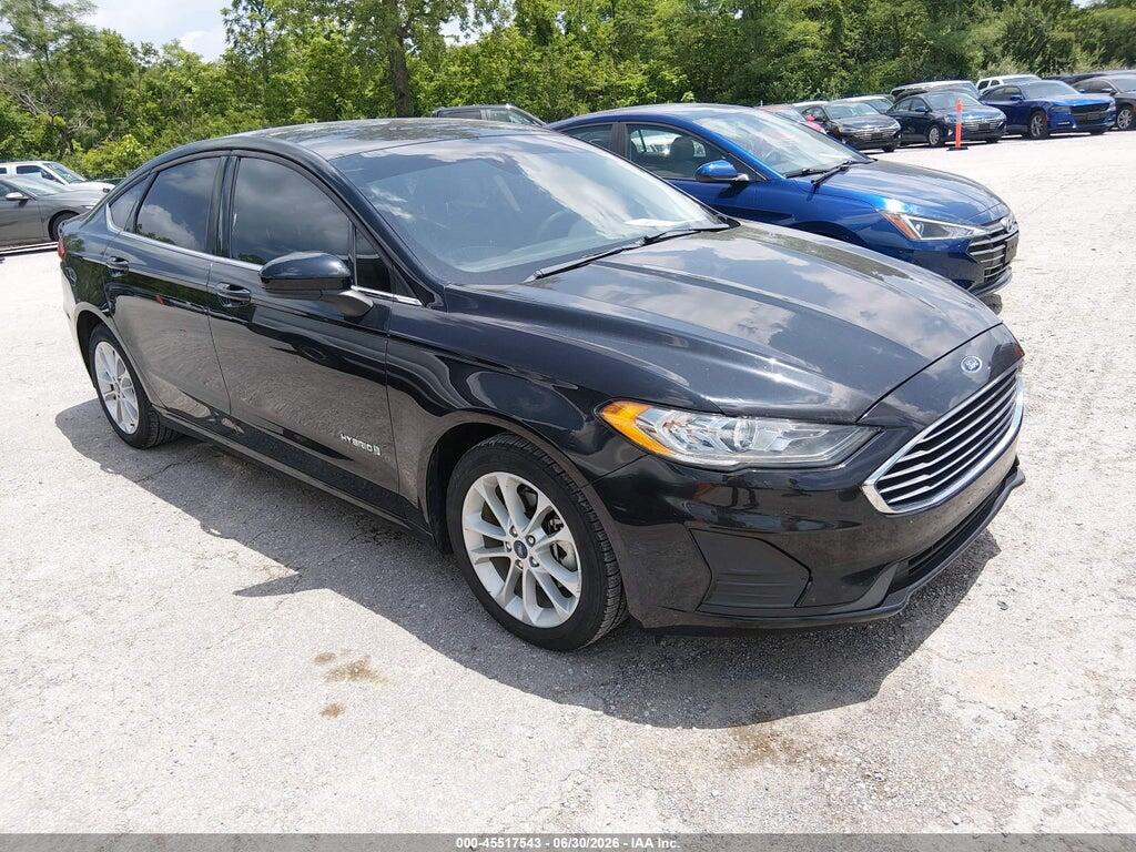 3FA6P0LU1KR274322 2019 FORD FUSION HYBRID photo no. 1