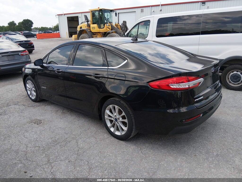 3FA6P0LU1KR274322 2019 FORD FUSION HYBRID photo no. 3