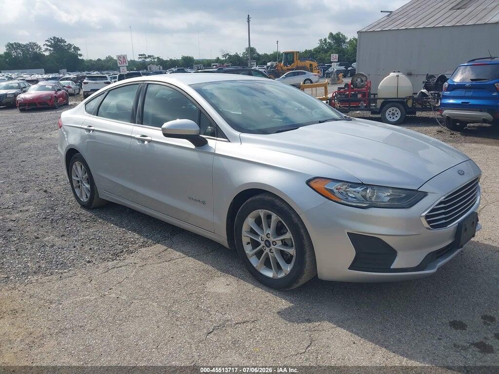 3FA6P0LU6KR100438 2019 FORD FUSION HYBRID photo no. 1