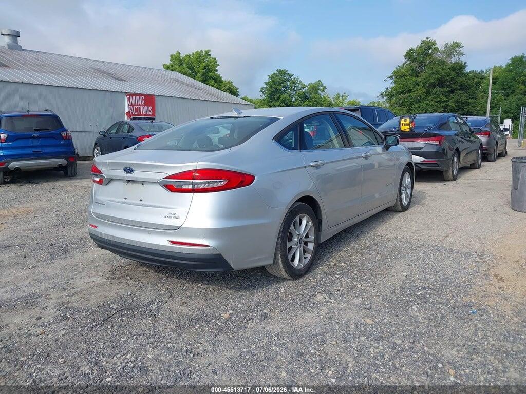 3FA6P0LU6KR100438 2019 FORD FUSION HYBRID photo no. 4