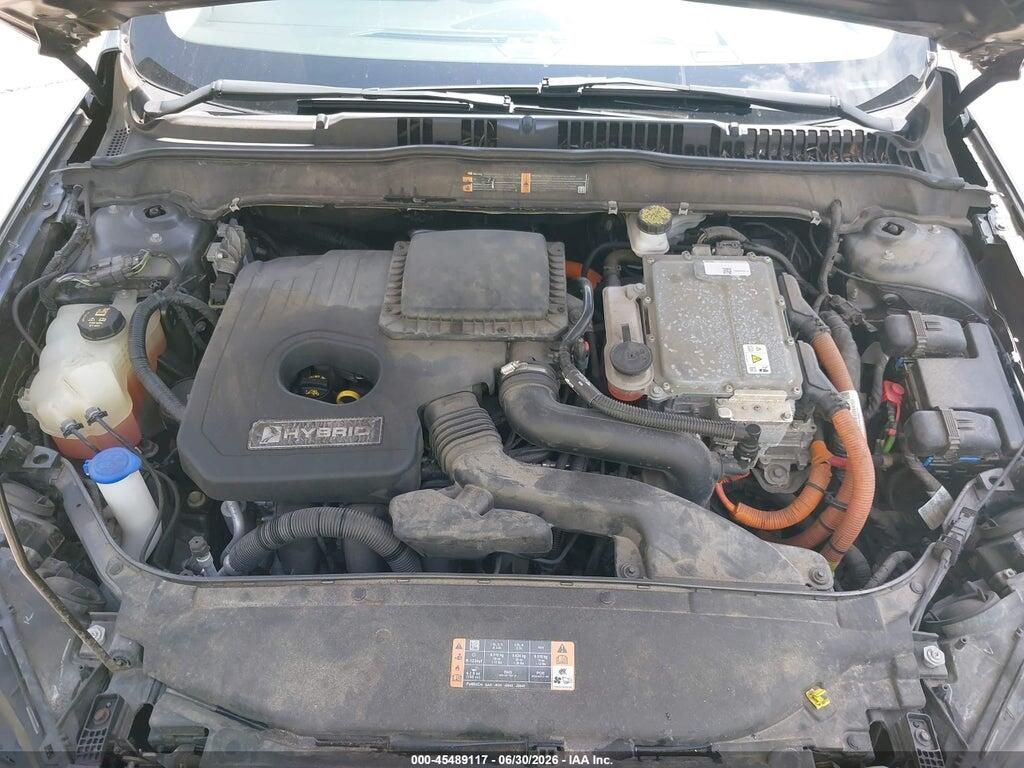 3FA6P0LU0KR100435 2019 FORD FUSION HYBRID photo no. 10