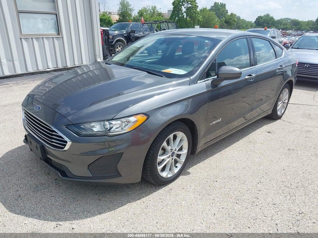 3FA6P0LU0KR100435 2019 FORD FUSION HYBRID photo no. 2