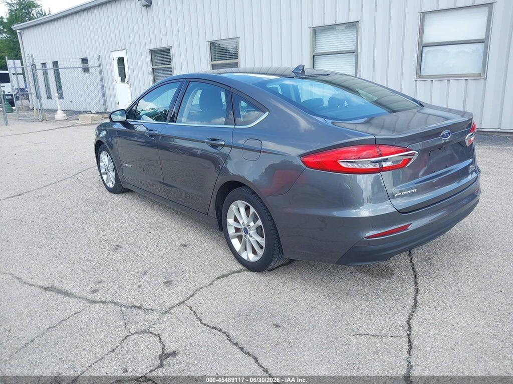 3FA6P0LU0KR100435 2019 FORD FUSION HYBRID photo no. 3